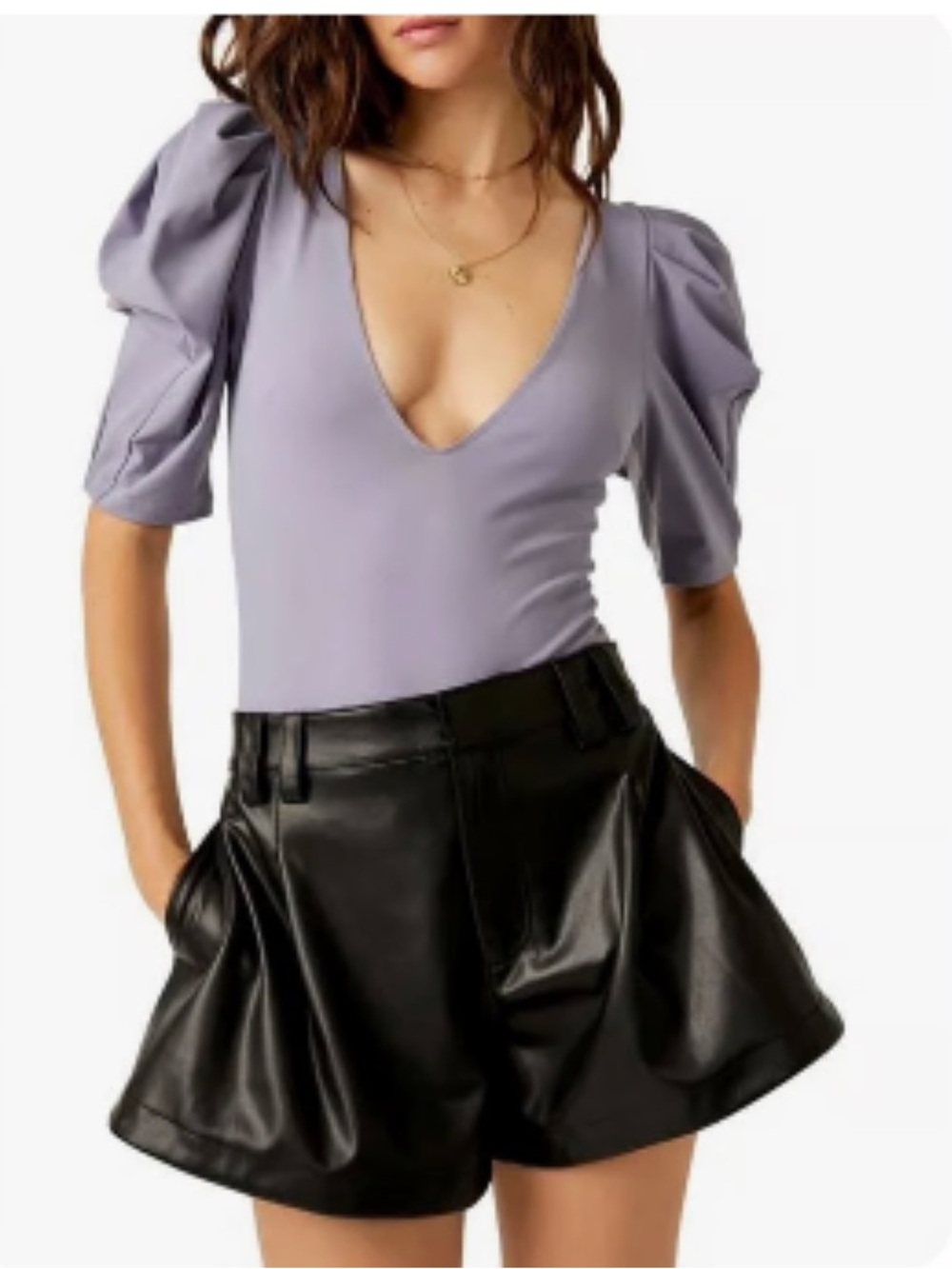 NWT Free People Women's Va Va Voop Bodysuit XS
